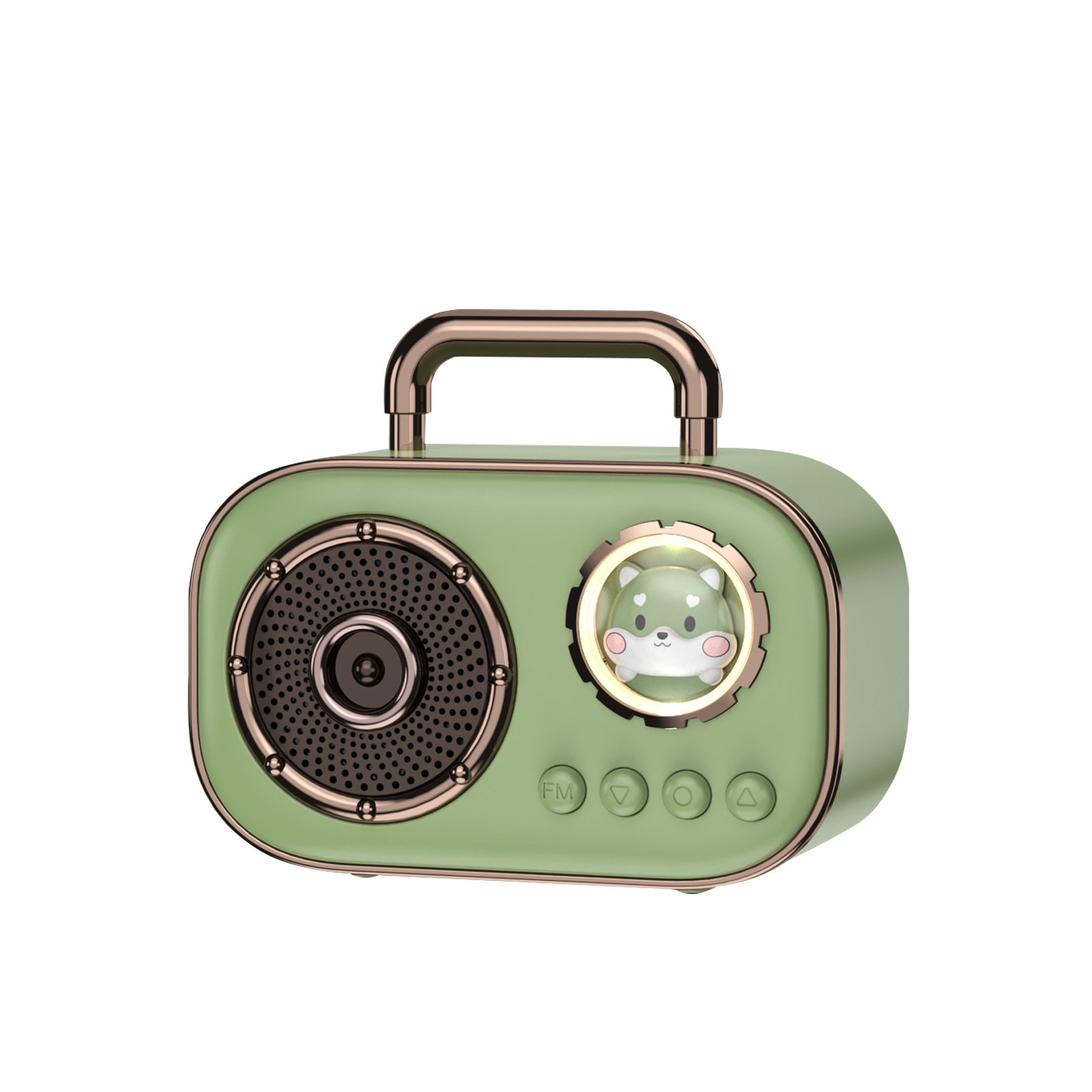 Retro cute pet space capsule wireless Bluetooth speaker Item Picture