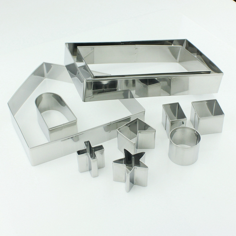 烘培工具卡通/饼干模白底实物图