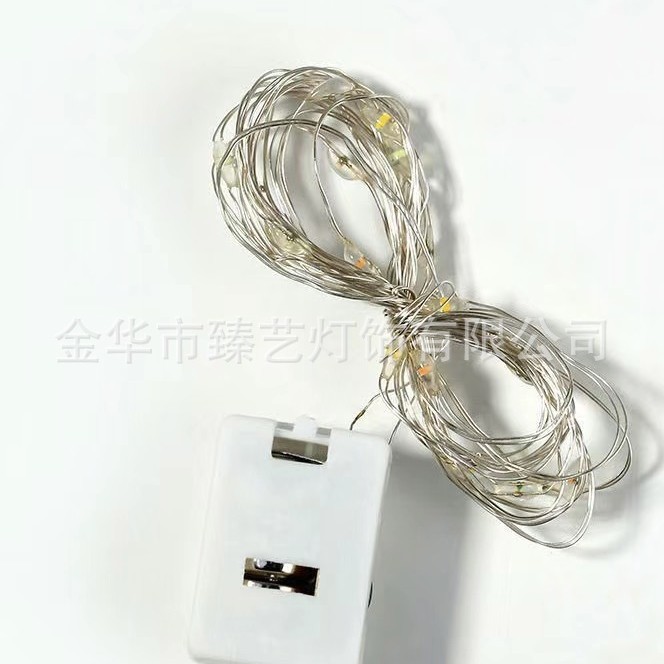 Copper wire lights, led small colored lights, flashing lights, string lights, starry sky light strips, birthday atmosphere lights, cakes, flower bouquets for decoration Item Picture