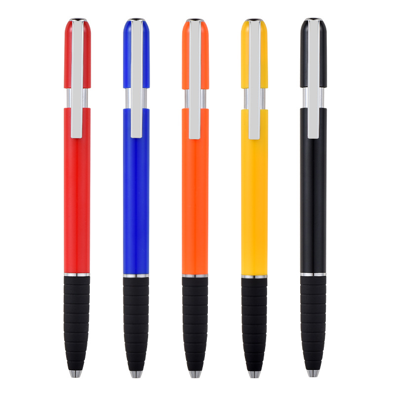 Printing Logo Creative Maggi Pen Metal Press Pen Ballpoint Pen Aluminum Rod Pen Stationery Supply Manufacturers Wholesale Item Picture