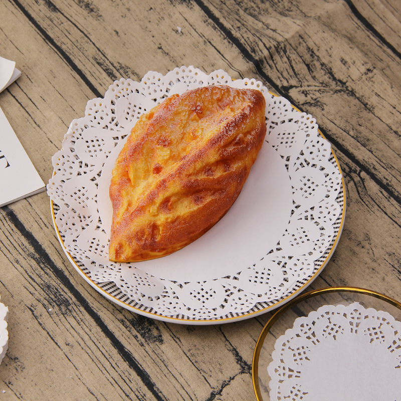 Group purchase wholesale 100 plates cake paper mat hollow baking flower mat paper edge flower base paper