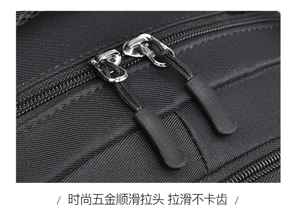 飞莎休闲简约学生书包男加厚蜂巢背包防泼水牛津布双肩包女可印lo详情33