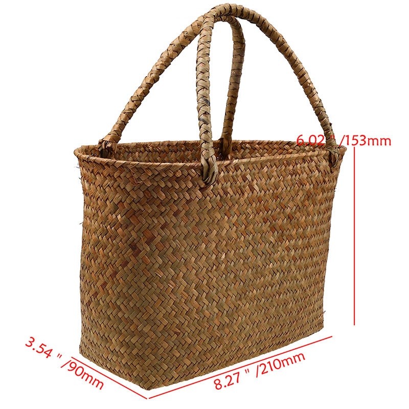 Rattan Willow Handbag Wedding Candy Gift Bag Wedding Companion Gift Box Children Bridesmaids Wedding Gift Box Basket Application Scenario
