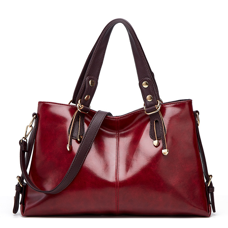 2023 Large Bag Advanced Sense Large Capacity Crossbody Bag Fashion Handbag Women's Single Shoulder Tote Bag A Piece Of Hair details Picture
