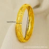 Cross-border Dubai women's 24K gold-plated hollowed-out bracelet, Indian Arab bride wedding jewelry gold bracelet wholesale Application Scenario