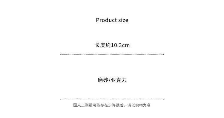 The back of the head features a super large facial hair clip, a simple and cute hairpin, a top clip, and a side duckbill clip as a headwear pic 2