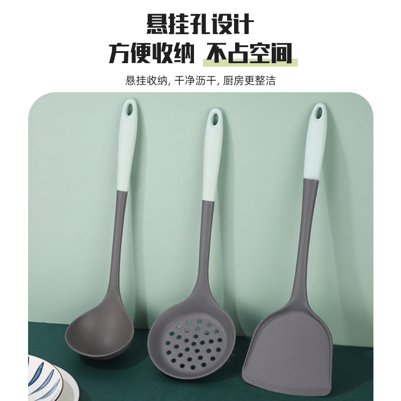 锅铲/硅胶铲子/木铲/套装/手柄漏勺产品图