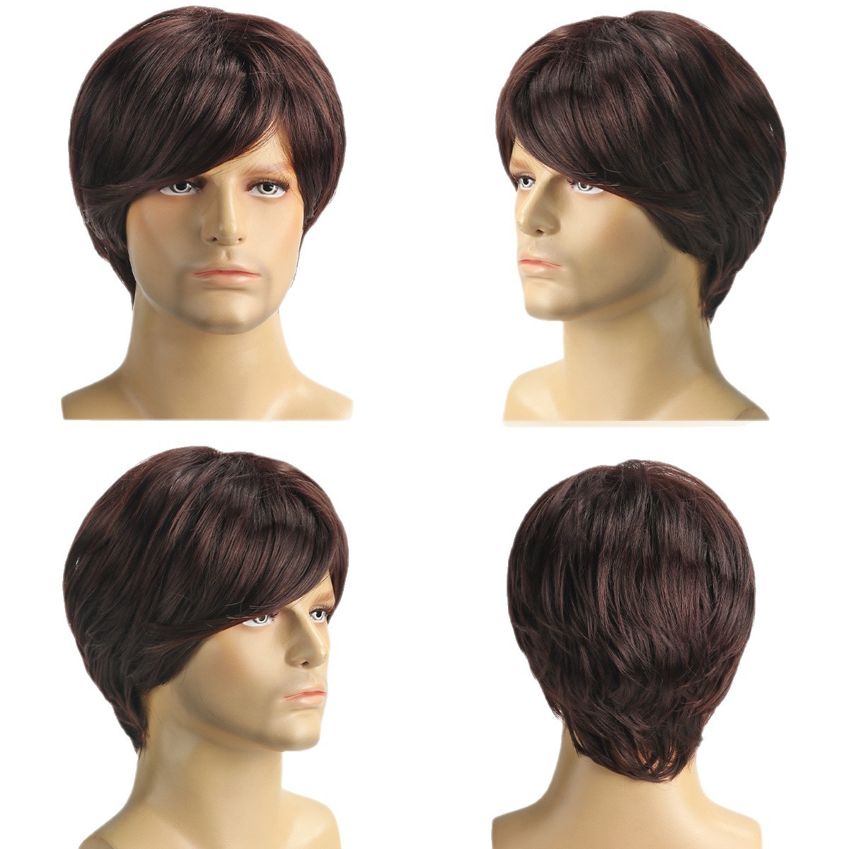الشعر المستعار الفوري لدى الصانع، الشعر القصير والمباشر، والبني، الشعر المستعار Item Picture