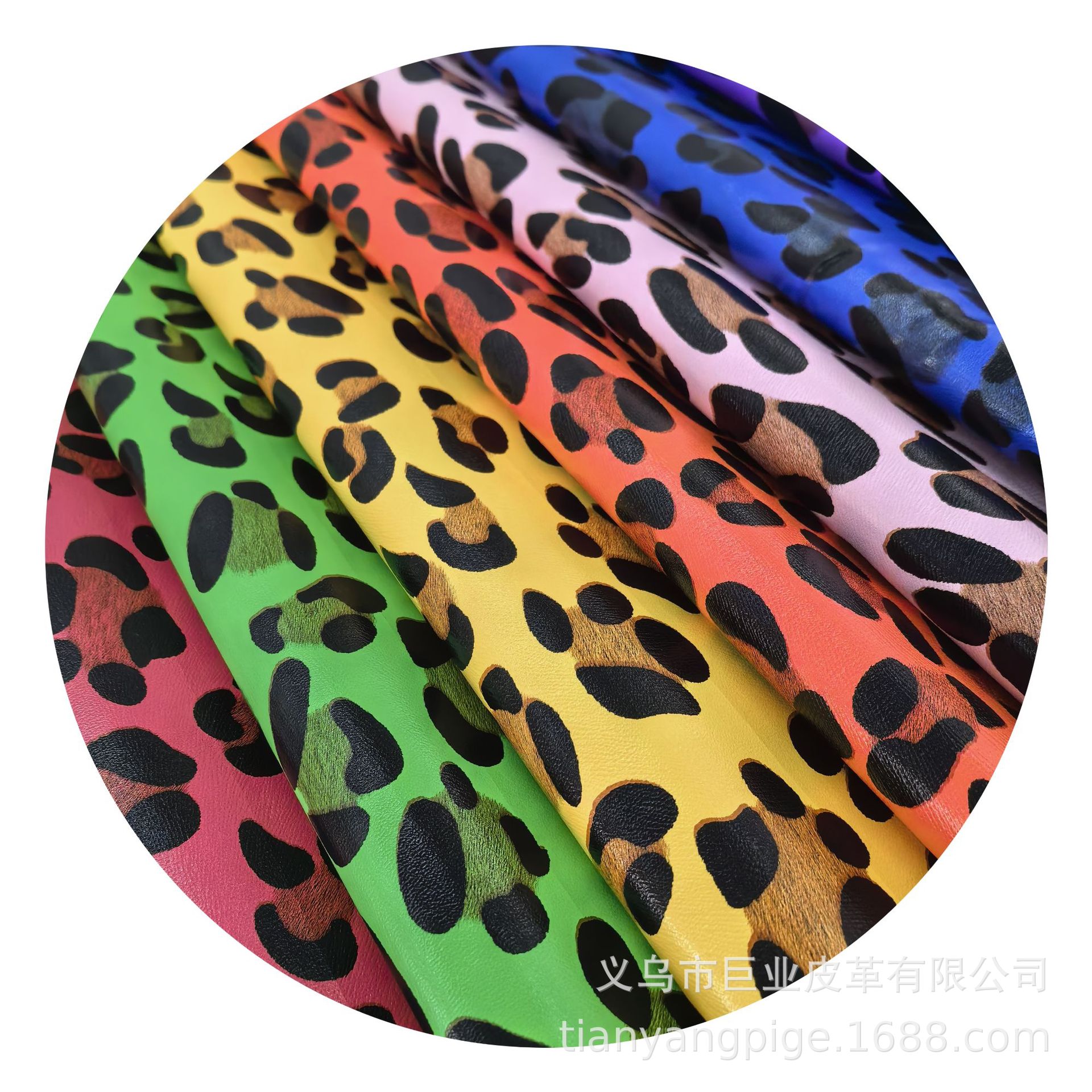 Pu Artificial Leather Leopard Cat Claw Leather Print New European Standard Environmental Protection Leather Bags Belt Shoes Sofa Leather Leather Fabric Item Picture