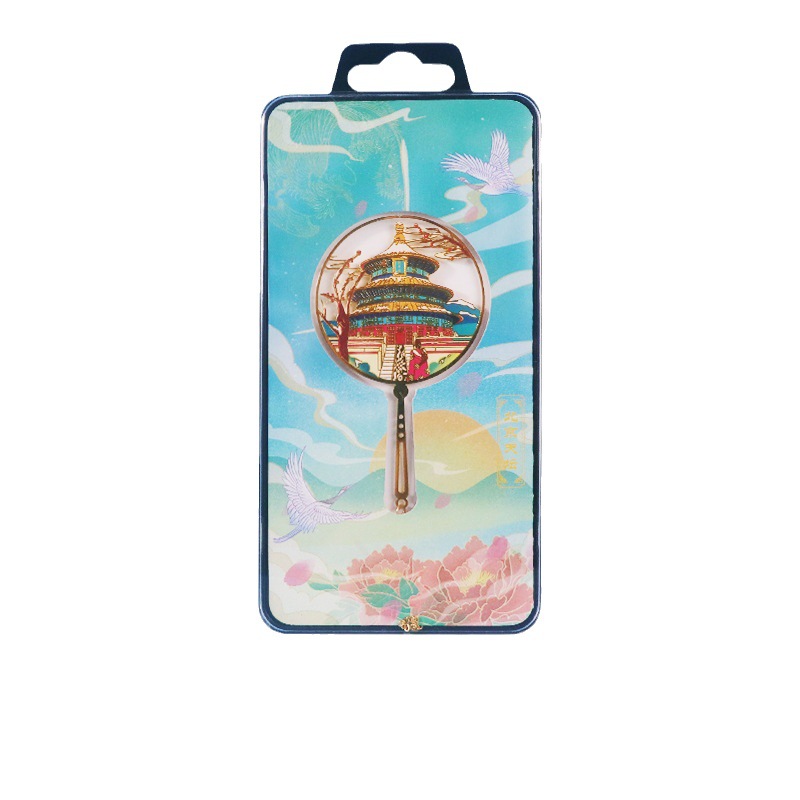 Wholesale of cultural and creative metal bookmarks, souvenirs from Beijing tourist attractions, bookmarks from the Forbidden City, Chinese-style gift boxes and gift sets Item Picture