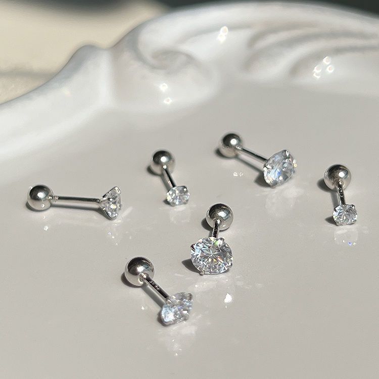 Ear studs for women, simple and small ear holes, ear bone studs, ins, high appearance level, earrings and earrings, no need to take them off when sleeping