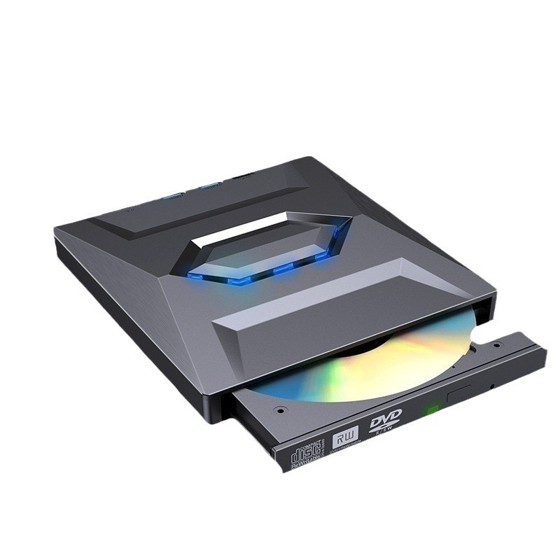usb external optical drive burner, multi-functional 7-in-1 mobile DVD drive, mobile Blu-ray disc player Item Picture