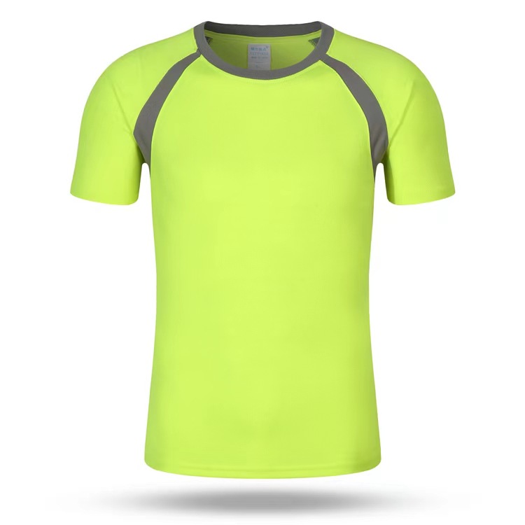 [Xuan Shan] Color-blocked summer quick-drying round-neck advertising T-shirt, work uniform, children's summer camp T-shirt with printed logo Item Picture