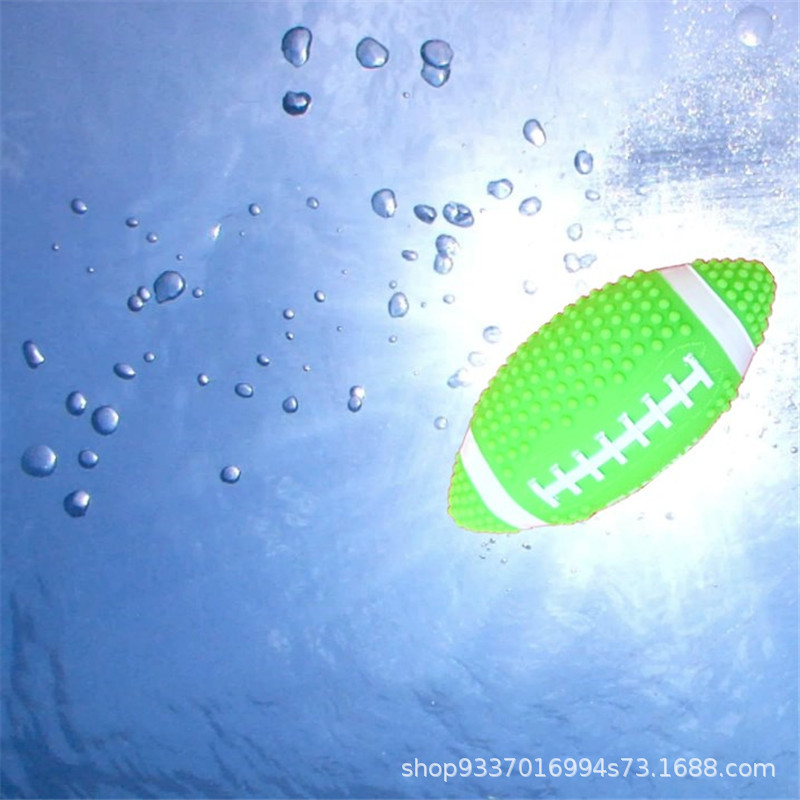 厂家销售西瓜球注水球泳池玩具球水中橄榄球彩色西瓜球水中篮球等图