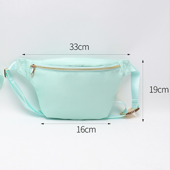 Personalizado viaje impermeable grande nylon waist bag sport satchel al aire libre zipper waist bag hombres y mujeres crossbody al por mayor Application Scenario
