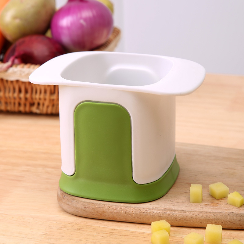 Dicing device Chips slicer Carrot onion ham slicer Granule press device Potato slicer Small tool Specification drawing
