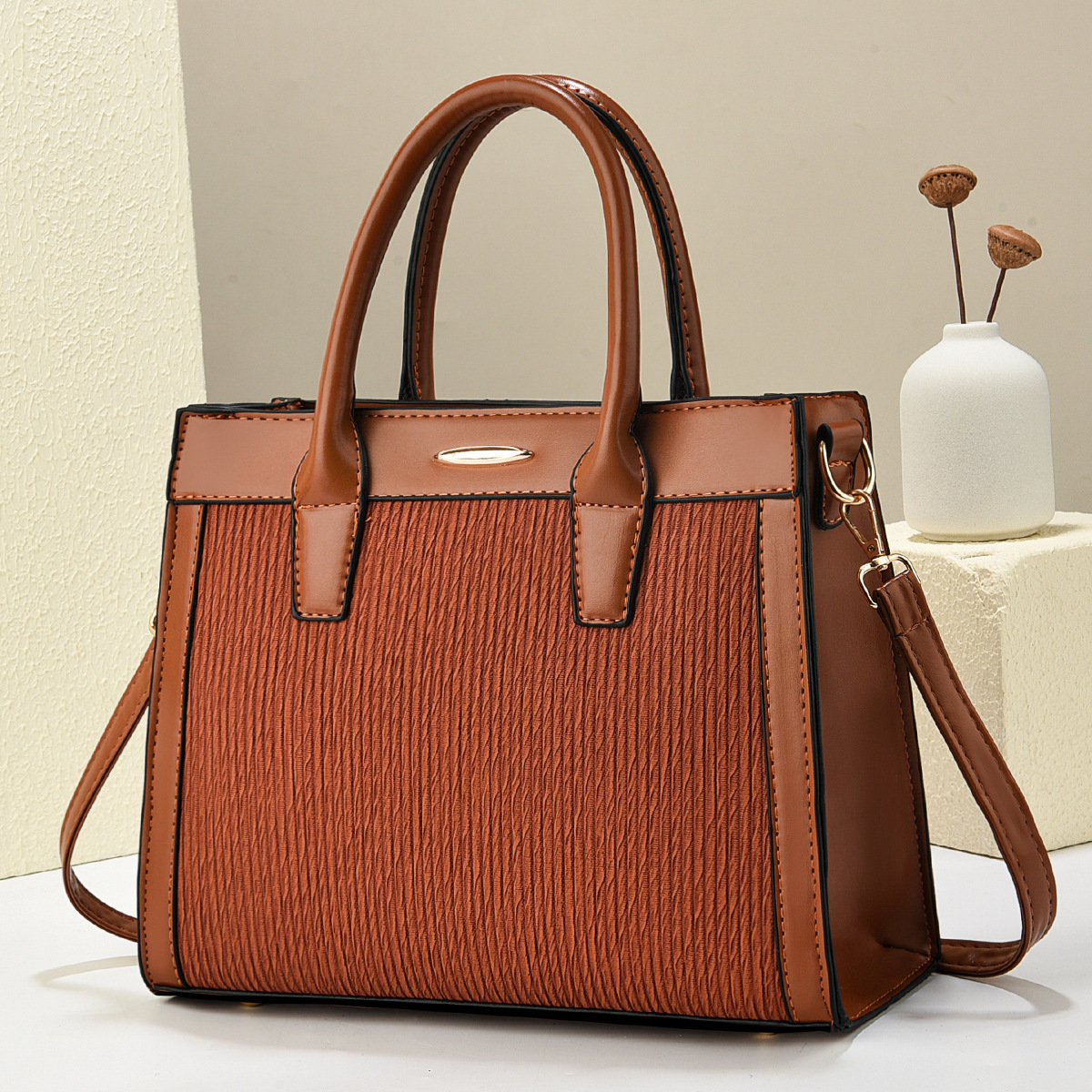 Han handy carrie bag mujeres 2025 nuevo estilo moda moda retro commuter bag un hombro bolsa crossbody gran capacidad práctica Application Scenario