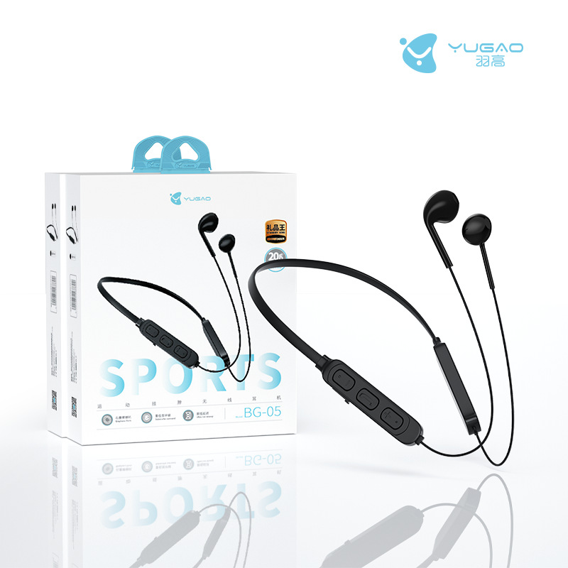 Yugao Gift Wireless Bluetooth Headphones, dual-ear neck-hanging in-ear high-end noise-cancelling headsets, perfect for women's sports Application Scenario