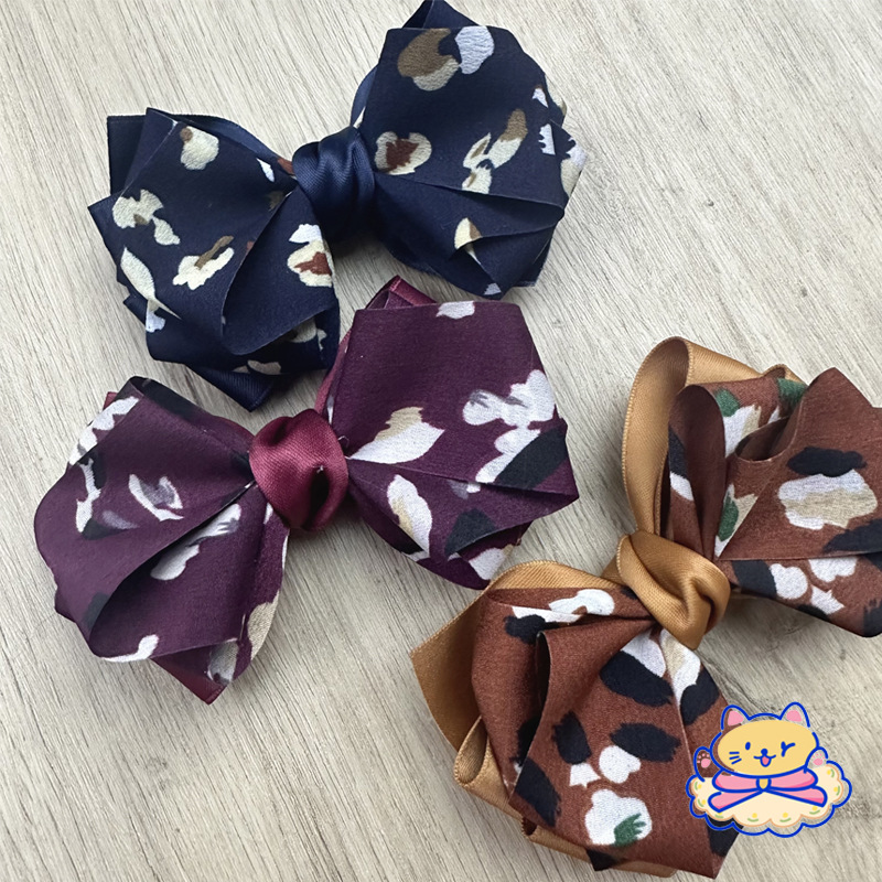 Colorful Spot With Handmade Diy Hair Accessories Bow Material Clothing Straw Hat Accessories Gift Box Flower Packaging details Picture