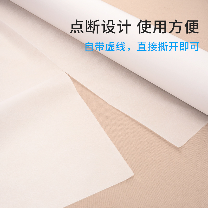 Disposable bed sheet rolls, thickened non-woven fabric mattress rolls for beauty salons, bed sheet cross-point broken pad sheets, waterproof and oil-proof Specification image