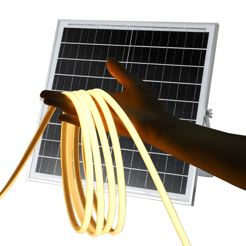Solar lamps, outdoor waterproof ultra-bright LED mosquito-repellent camping garden light strips, atmosphere cob lighting soft light strips Item Picture