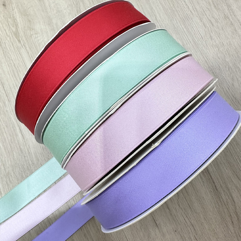 Terylene Ribbon Double Matte Terylene Ribbon Ribbon Handmade Diy Hair Hair Bow Material Gift Box 171002 details Picture