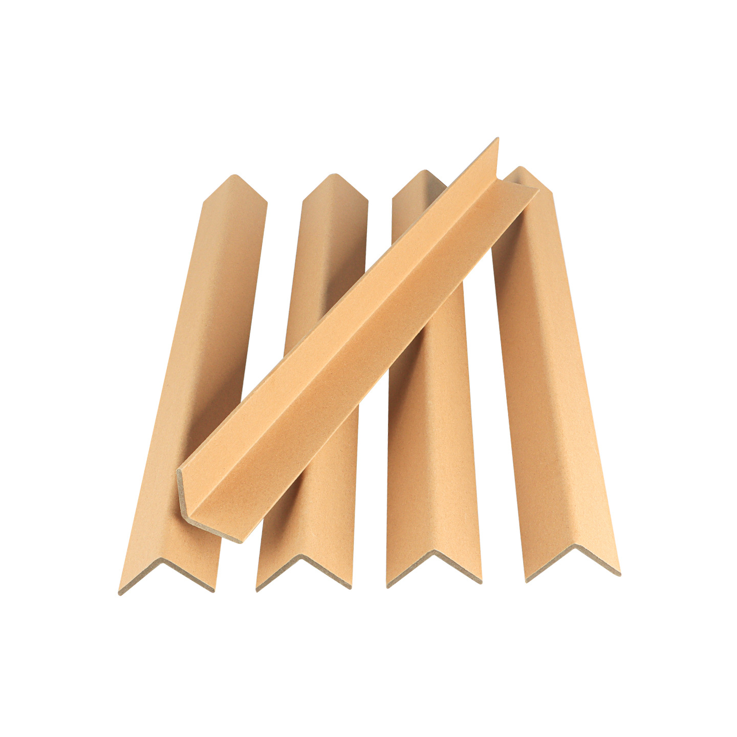 Paper corner protectors, right-angle packaging, thickened anti-collision paper protective strips, transportation cartons, kraft paper corner protectors, hard paper pallet corner protectors Item Picture