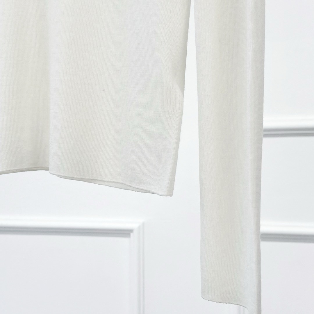 18-stitch Island Essence seamless one-piece ready-to-wear, 2-strand 60-count wool autumn and winter seamless semi-high neck knitted long-sleeved KW903 pic 57