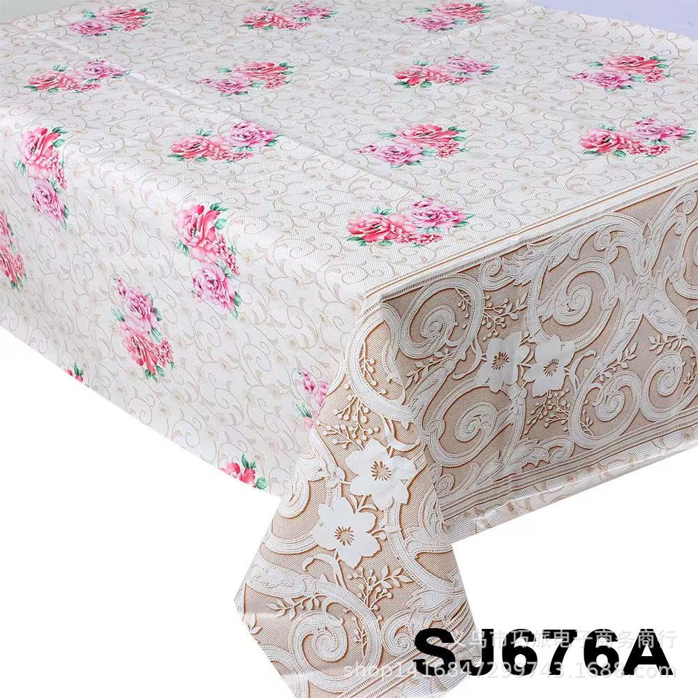 Pvc Non-Woven Printed Tablecloth Waterproof Anti-Oil Nordic Printed Tablecloth Manufacturers Direct Sales
One Roll 1.37X30 Meters Specification drawing