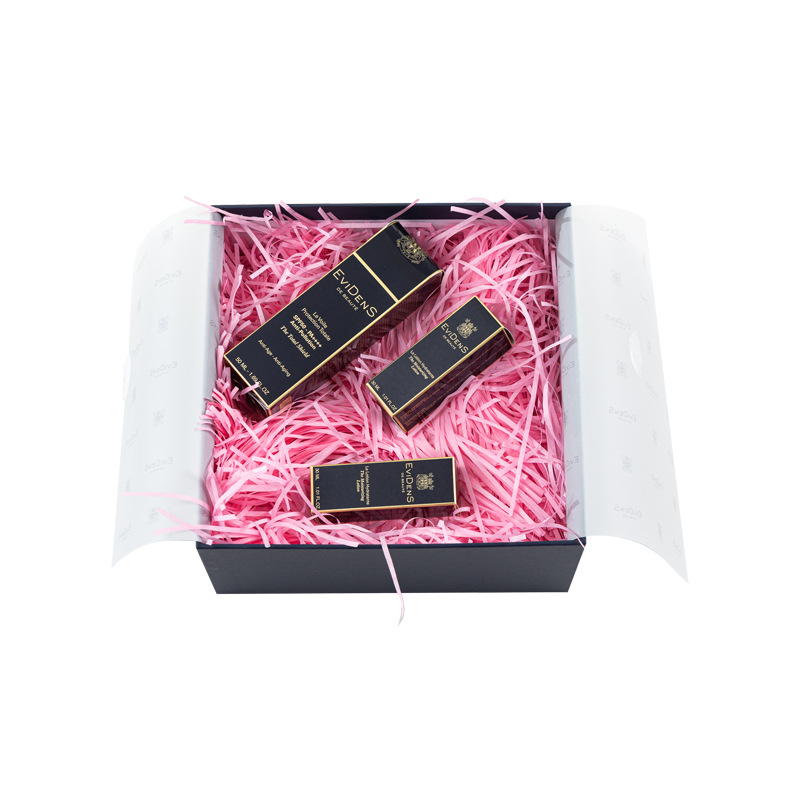The manufacturer wholesals whole packages of raffia grass, bulk shredded paper, gift boxes, souvenirs, and paper scraps. Each package is 500g Item Picture