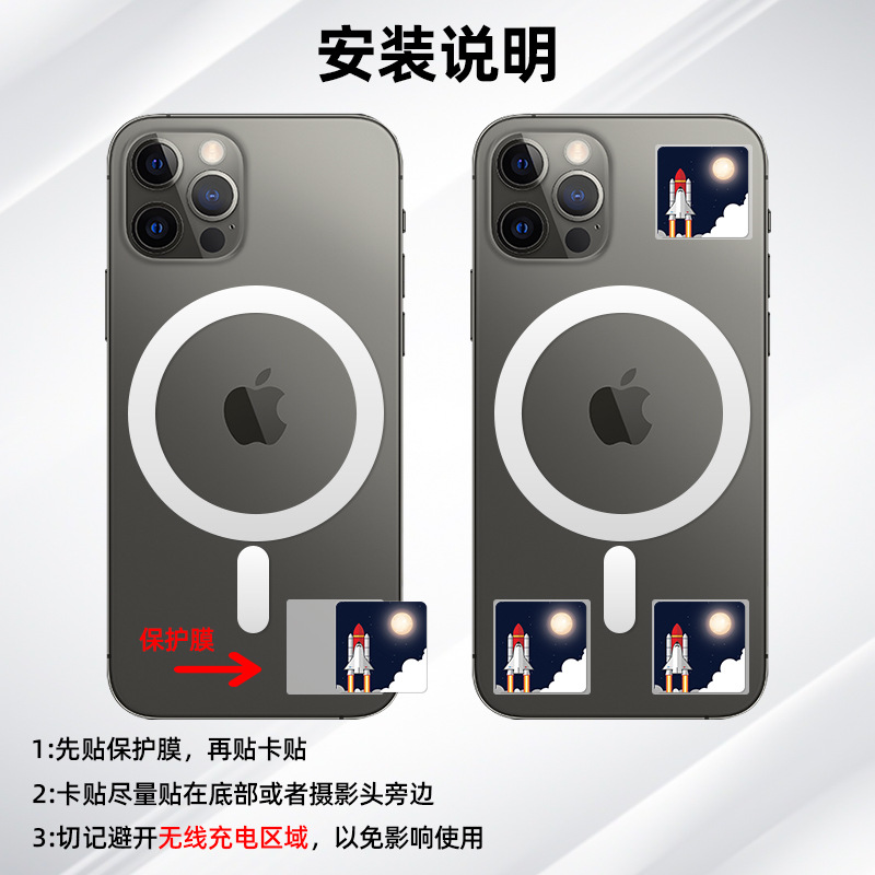 Ultra-thin mobile phone access control card sticker ic replication community elevator card nfc chip sticker issuance CUID blank card sticker Application Scenario