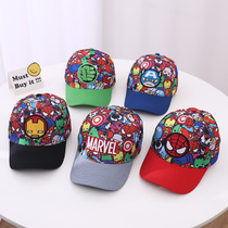 Cross-border Europe and the United States new Marvel cartoon children's baseball cap Spider-Man cartoon all-match boys and girls shade cap