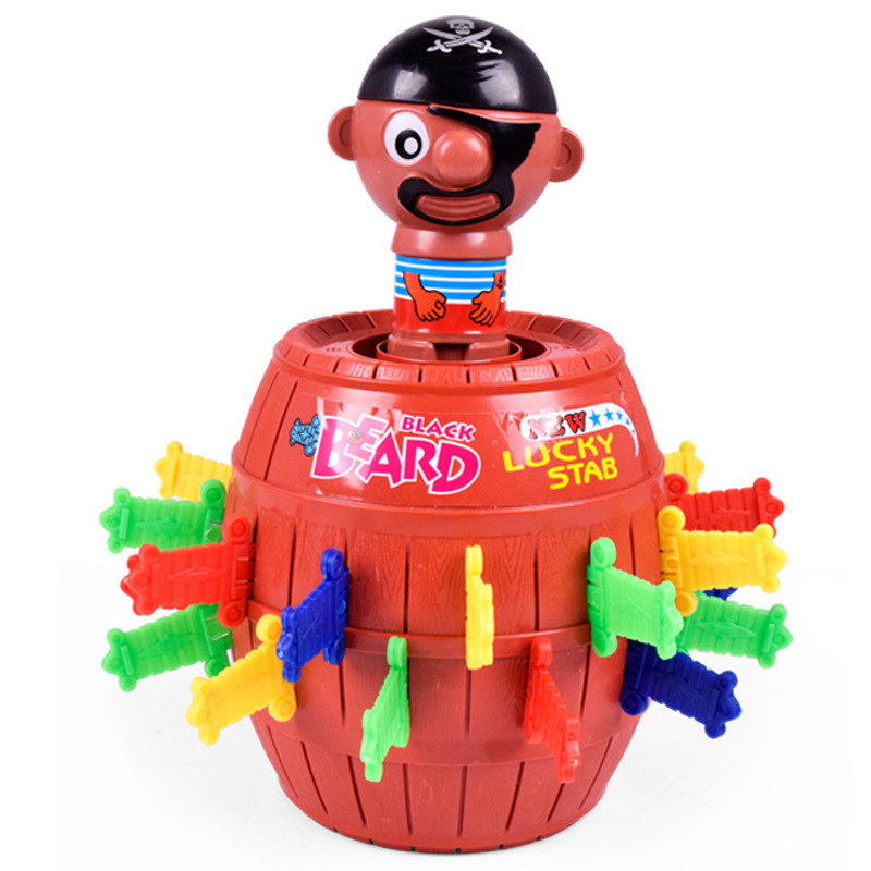 儿童创意新奇海盗桶整人玩具亲人互动趣味桌游恶搞地摊货源批发详情图5