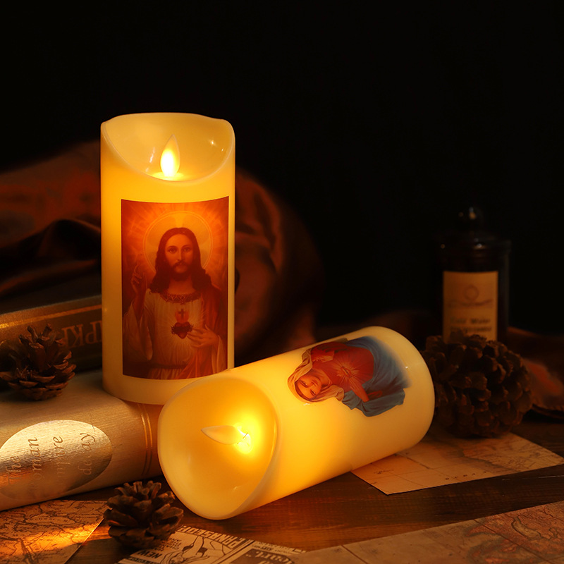 led窗帘灯/细蜡烛芯/圣诞/蜡烛棉芯/铁子风灯细节图