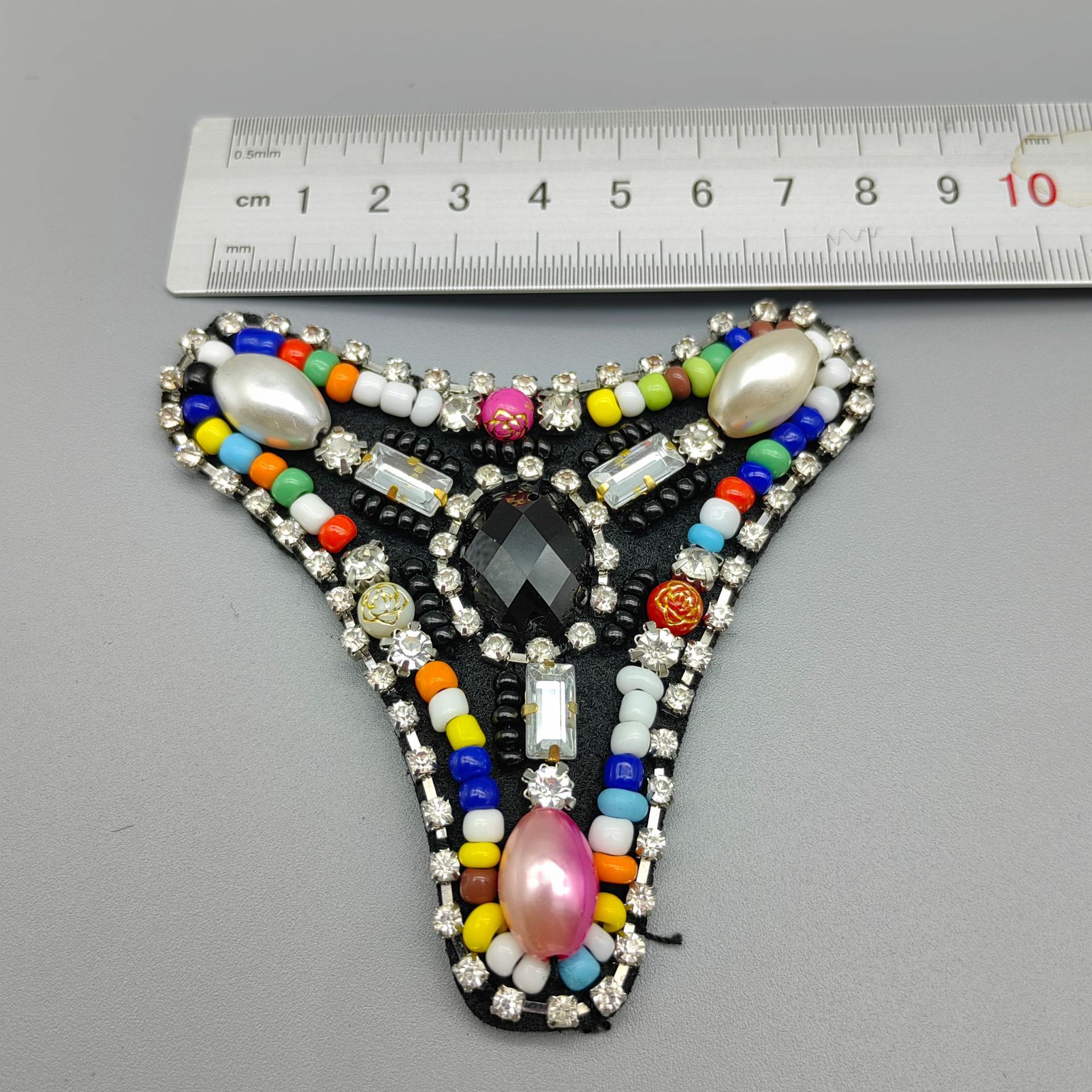 Factory Direct Sales Ethnic Style Shoes Flower Shoes Accessories Hand Stitched Cloth Paste Clothing Accessories Accessories Bag Hat Decoration Application Scenario