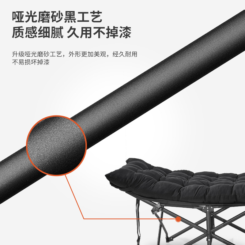 户外折叠床实物图