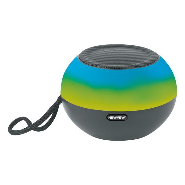 Portable Seven-Color Light Usb/Tf/Fm/Mic/Dc Bluetooth Wireless Speaker Nv-8972 details Picture