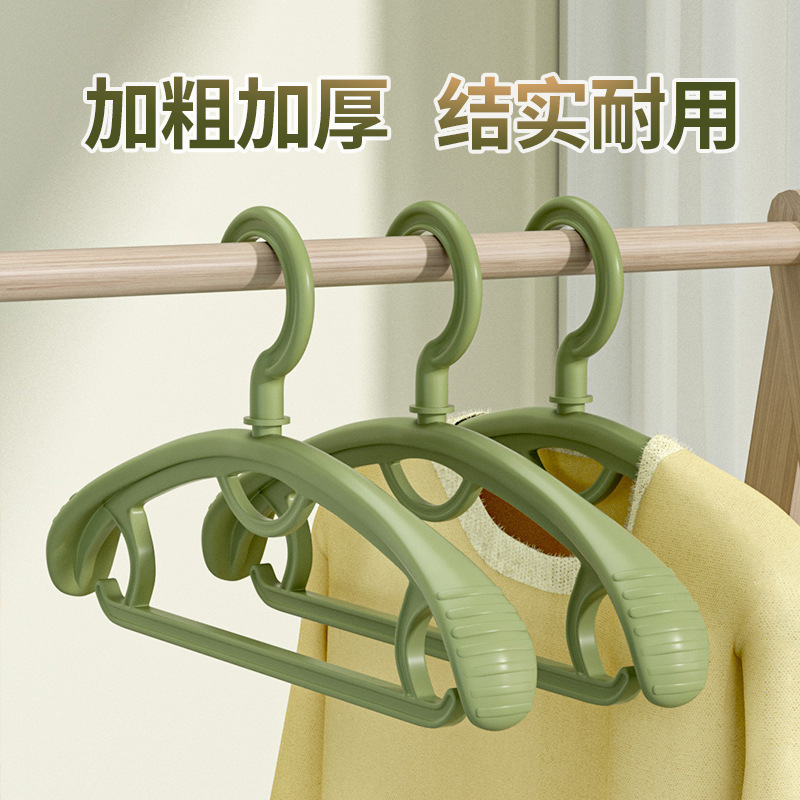 宽肩防滑衣架加粗款无痕家用晾衣架衣挂塑料衣架子不起包挂晒衣撑