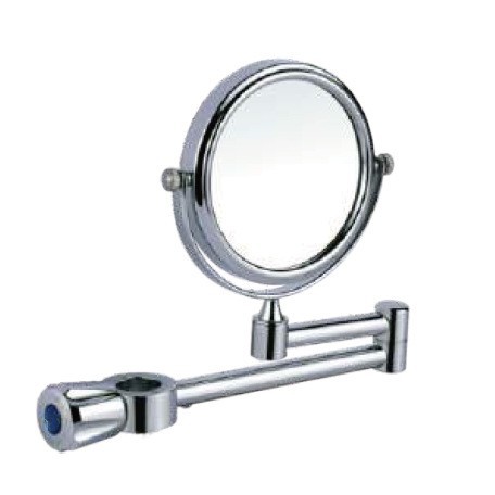 LED浴室化妆镜折叠双面壁挂化妆镜放大 大号圆形化妆镜