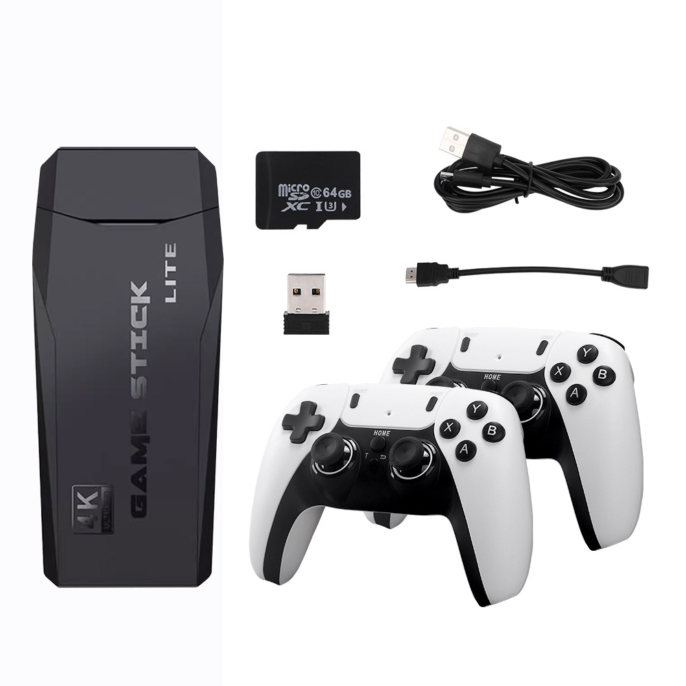 M8 PRO high-definition TV game console, M8 Ubao arcade joystick retro game console, 2.4G wireless doubles PS1 Specification image