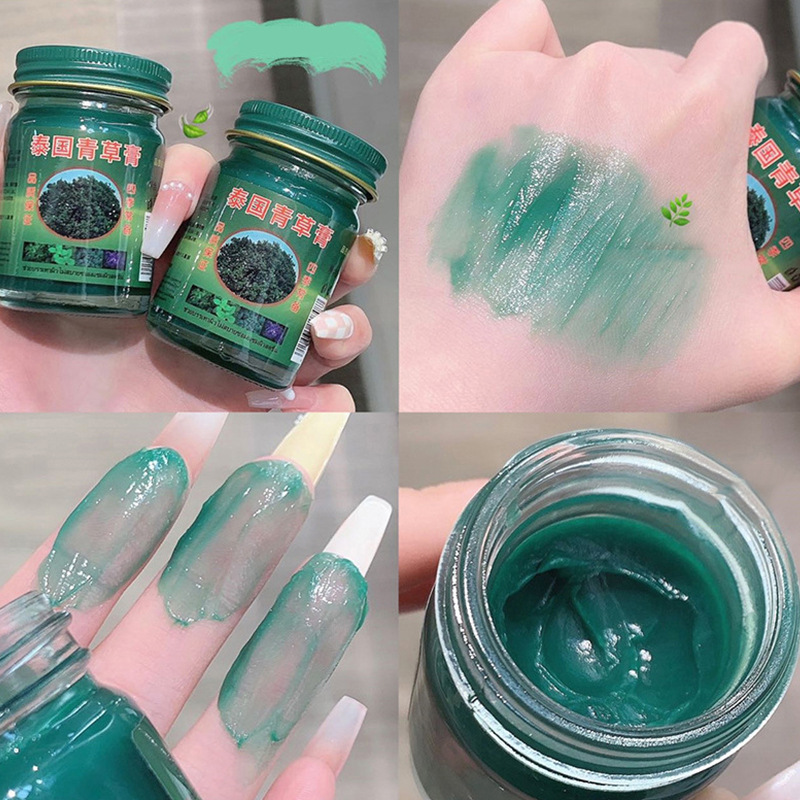 Zhengcai Thailand green paste wholesale four seasons available outdoor home always cool mint tiger paste hair Specification drawing