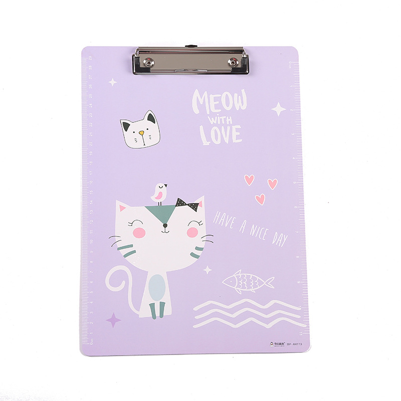 A4板夹/板夹/双面彩印板夹白底实物图