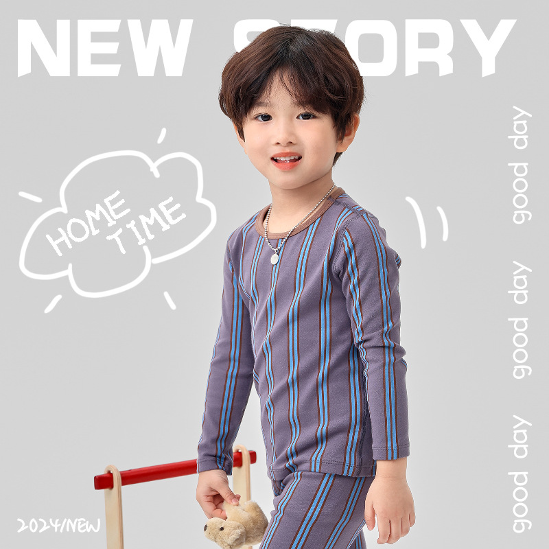 儿童家居服/秋衣儿童/童装/儿童内衣/睡衣产品图