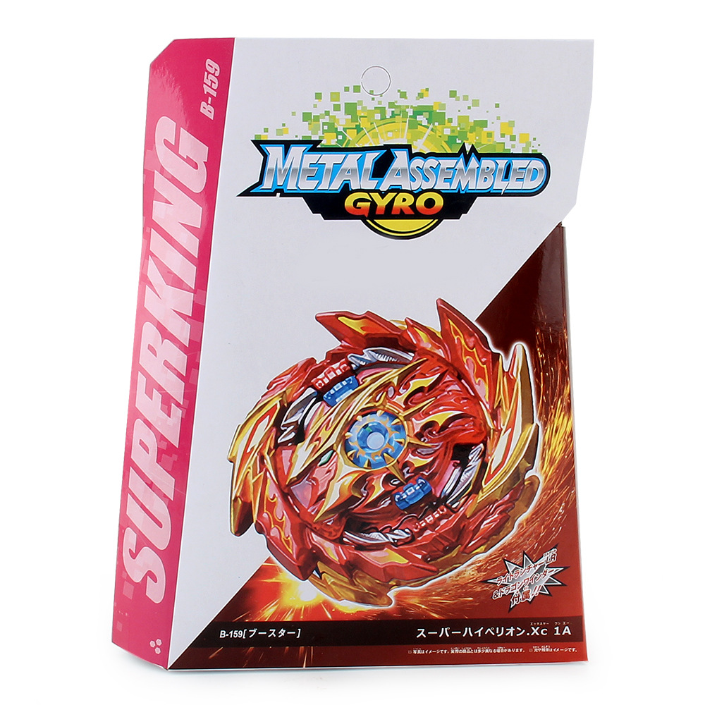 Factory supply Z brand burst gyroscope toy Super King Series B-159A Bidirectional pull ruler sword-shaped launcher box Item Picture