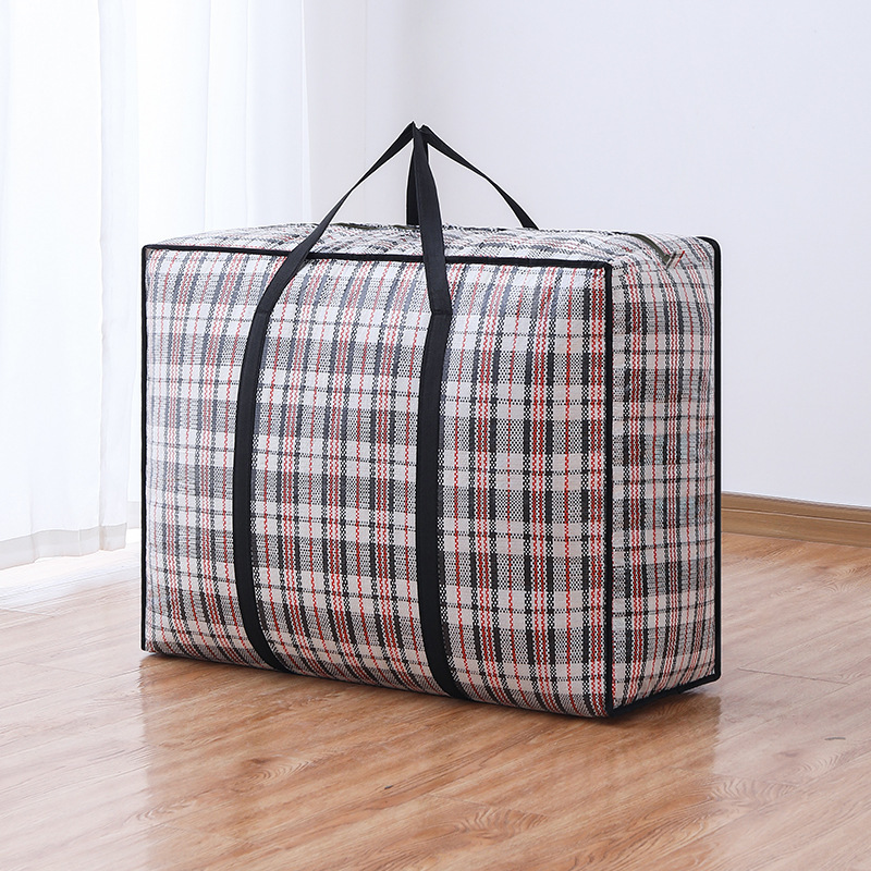 Woven cotton quilt bags, moving bags, packing bags, moving bags, organizing cotton quilts, dust-proof and moisture-proof, student dormitory storage bags Application Scenario