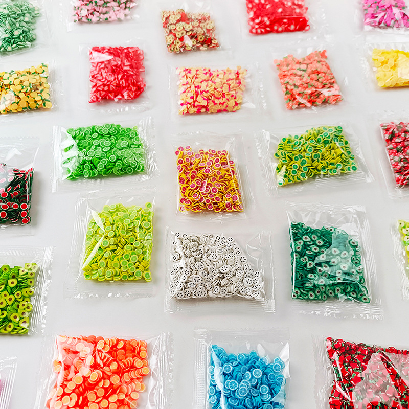 Soft clay slices 2023 Fruit Thin 10g Guka Cream Gum Drip Candy Small package Personalized Accessory set Application Scenario