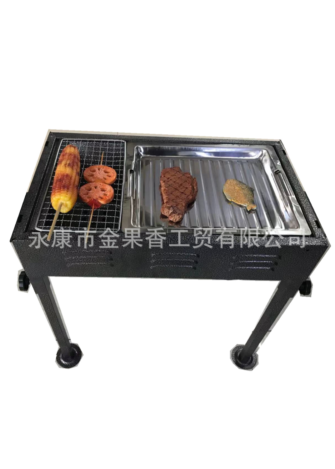 Factory wholesale portable folding barbecue grills, simple outdoor barbecue racks, Japanese grills