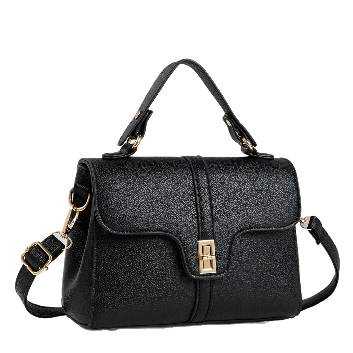 Bolso de mujer 2025 nuevo bolso de moda mujer estilista moda atmosférica bolso de mujer un hombro bolso de mano crossbody una pieza de reemplazo de cabello Item Picture