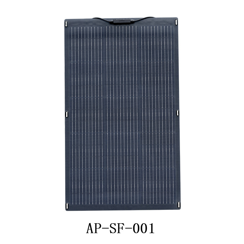 Allpowers Single Crystal Flexible Panel 100W 200W Single Crystal High Power High Conversion Solar Charging Panel Specification drawing