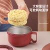304 stainless steel instant noodle bowl, large-capacity student instant noodle bowl, instant noodle cup, portable lunch box with lid for office workers Application Scenario